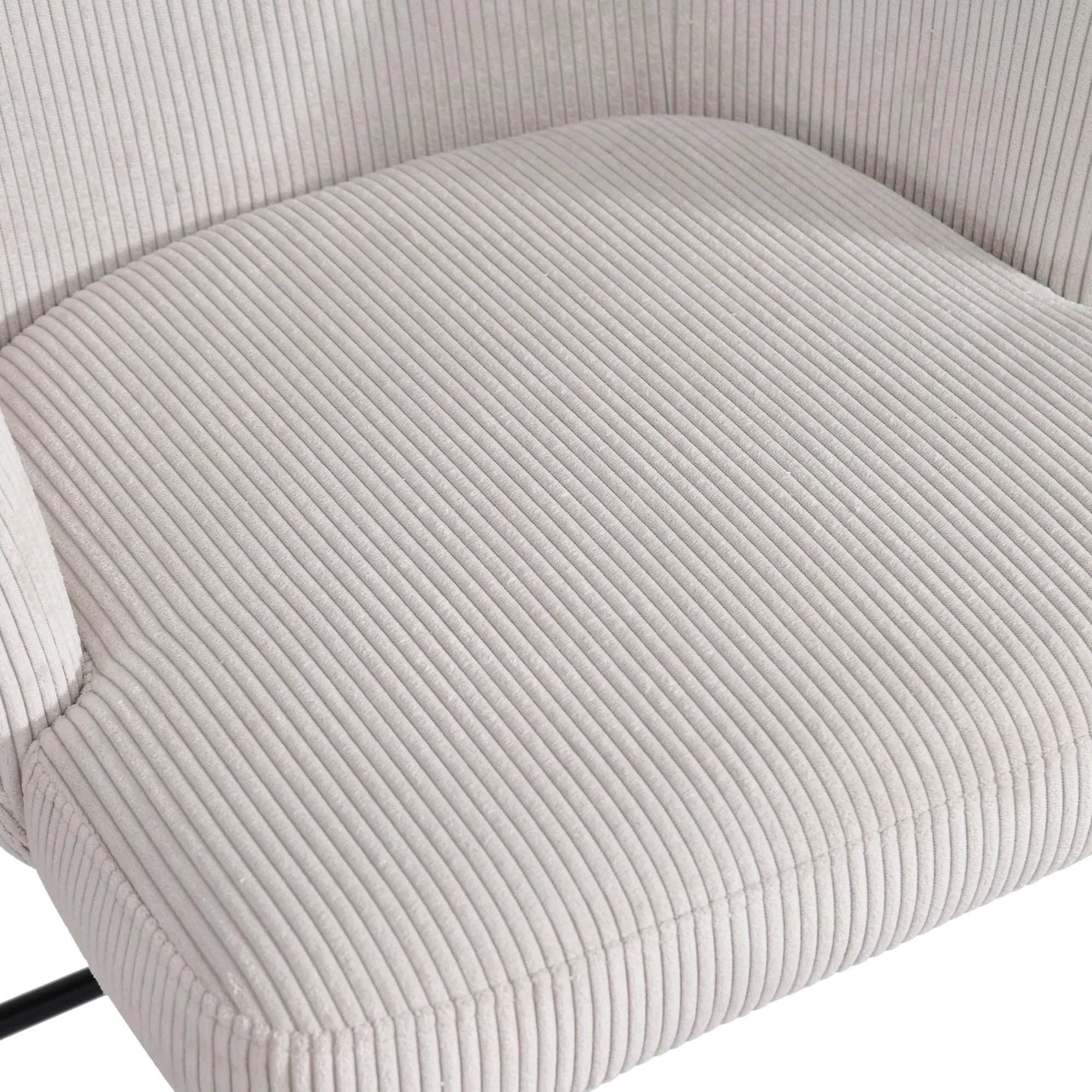 Allegra Counter Stool - Corduroy White - Image 10