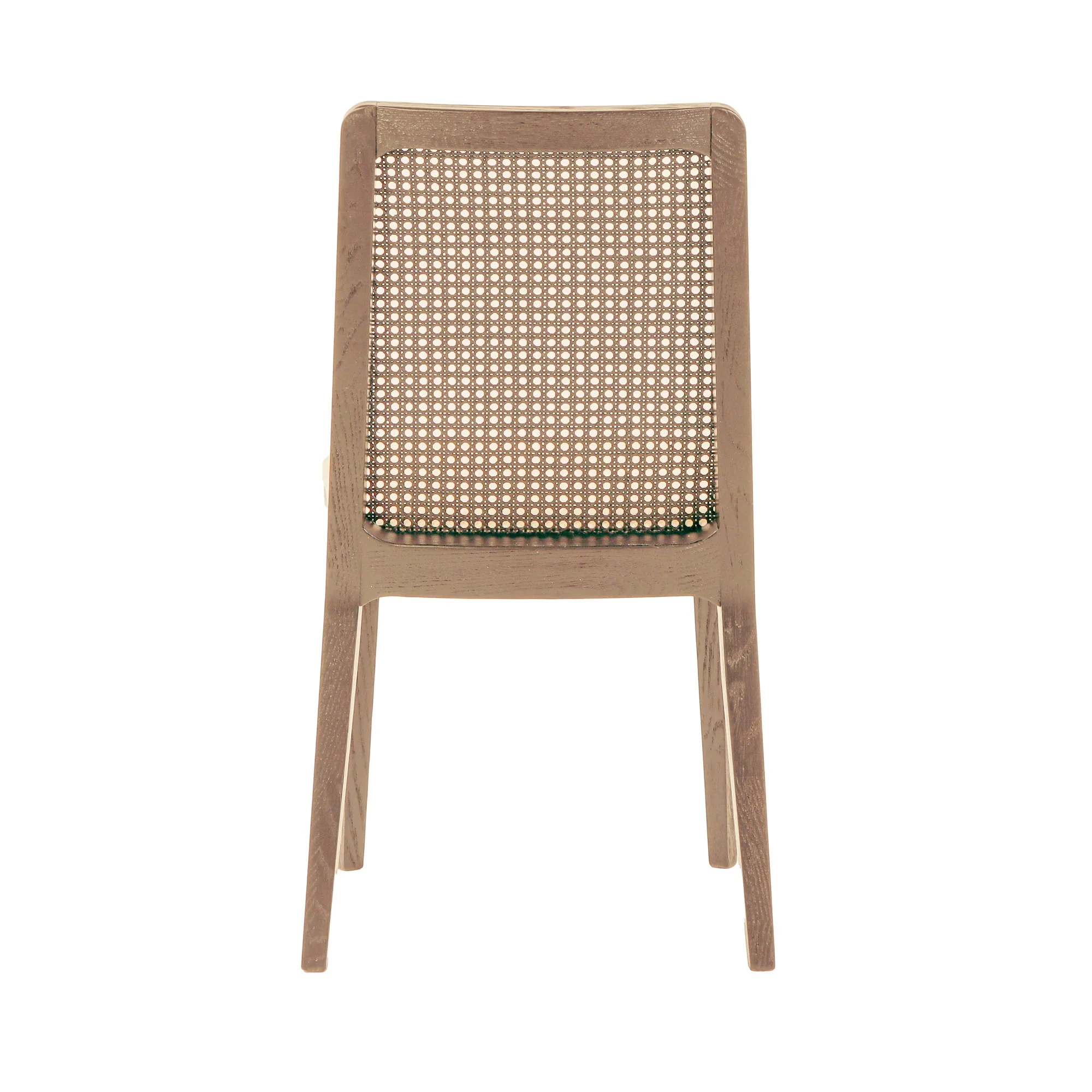 Cane Dining Chair - Oyster Linen/Natural Frame - Image 8