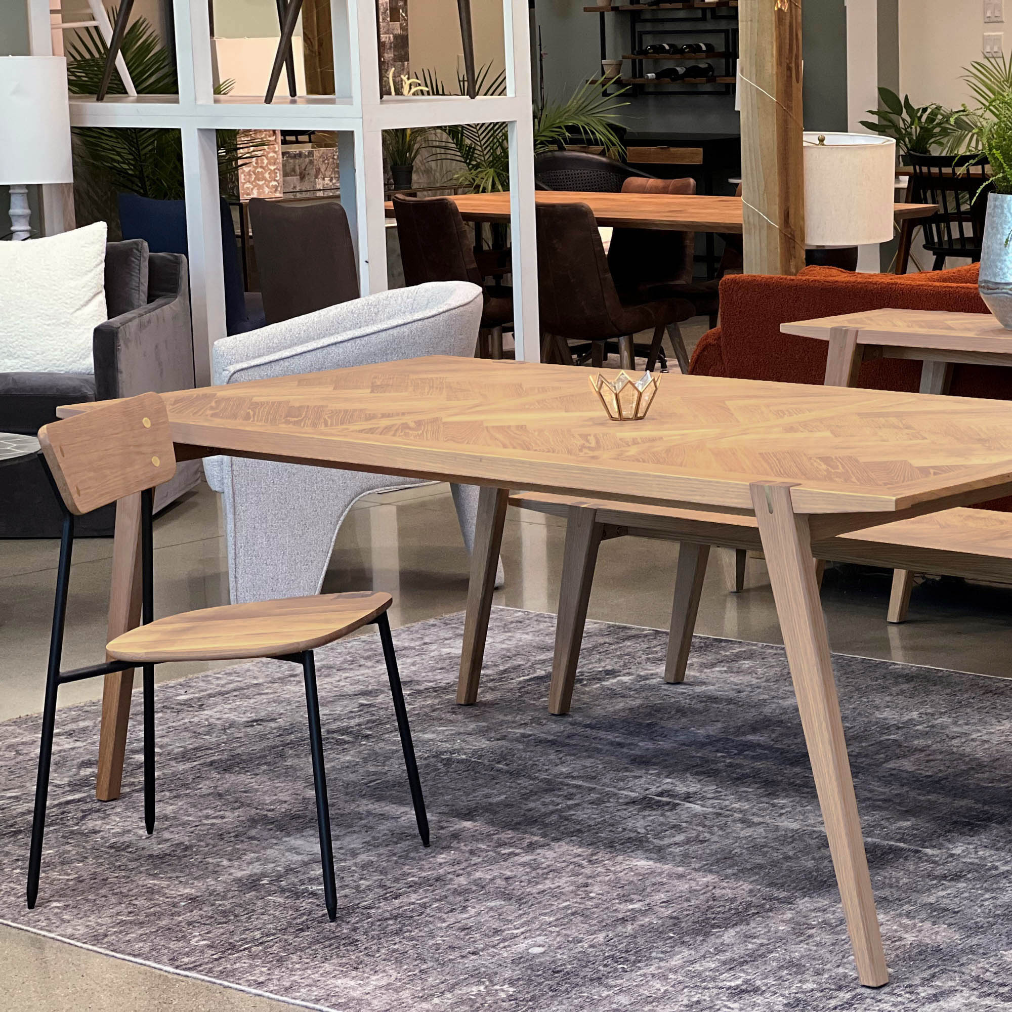 Colton Dining Chair - Natural Wood Seat - Image 11