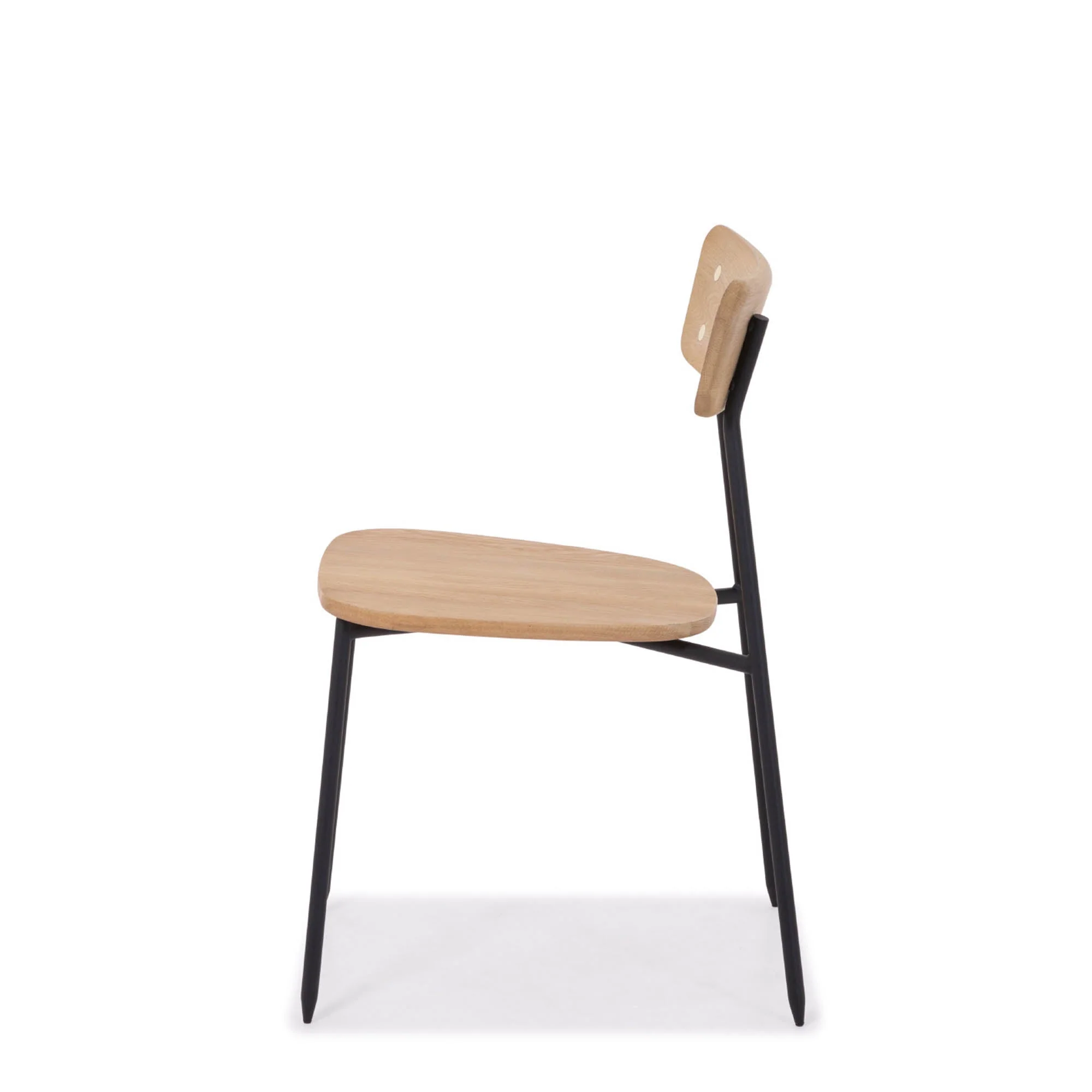 Colton Dining Chair - Natural Wood Seat - Image 8
