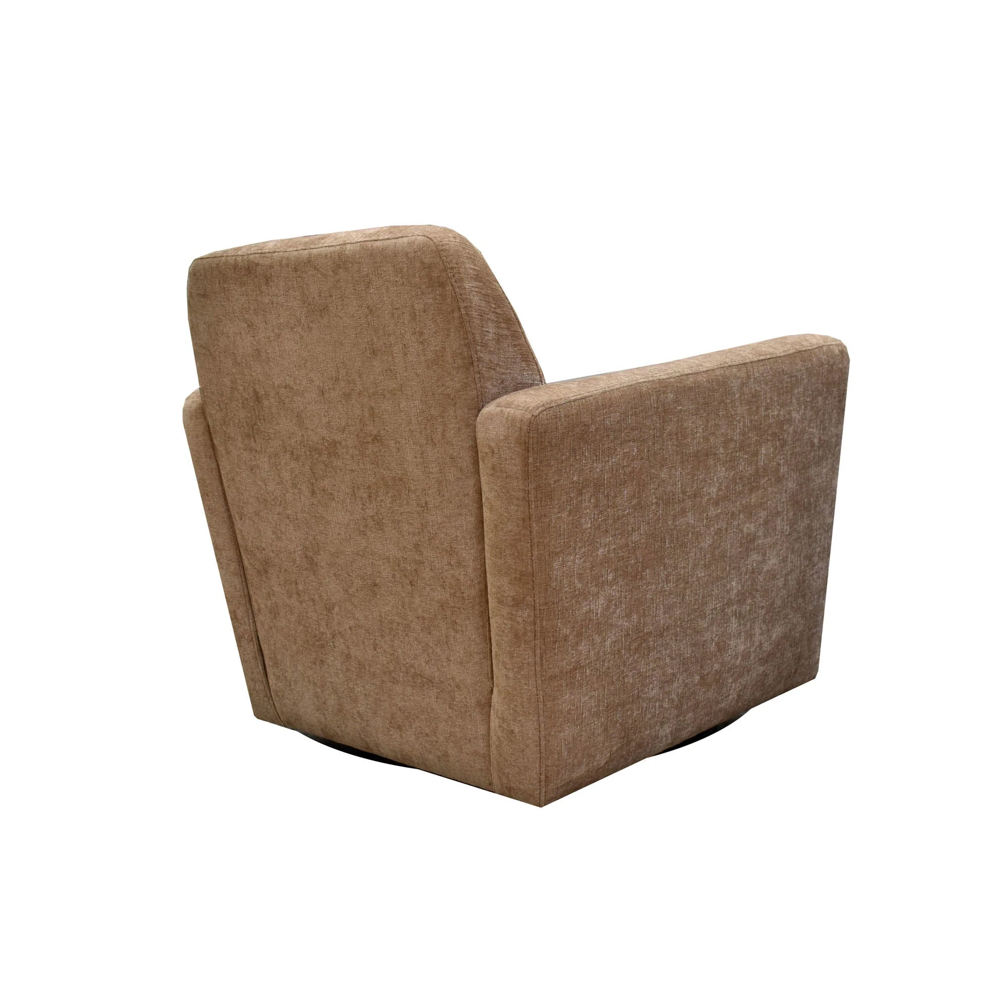Cooper Swivel Club Chair - Latte Chenille - Image 6