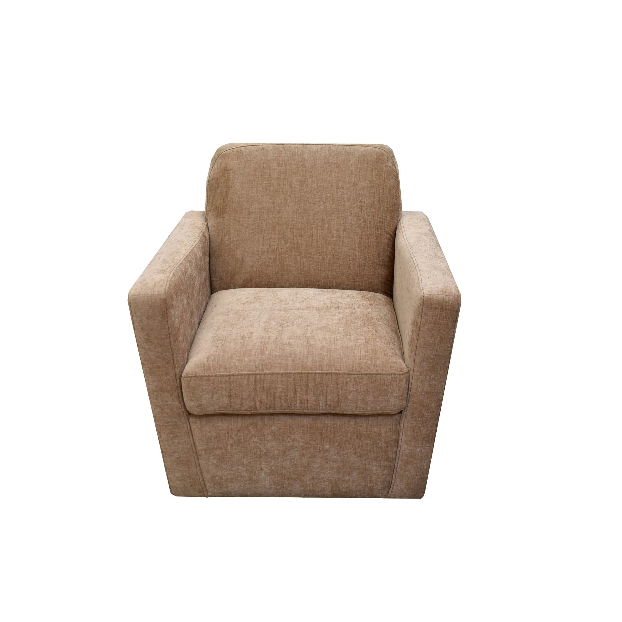 Cooper Swivel Club Chair - Latte Chenille - Image 8