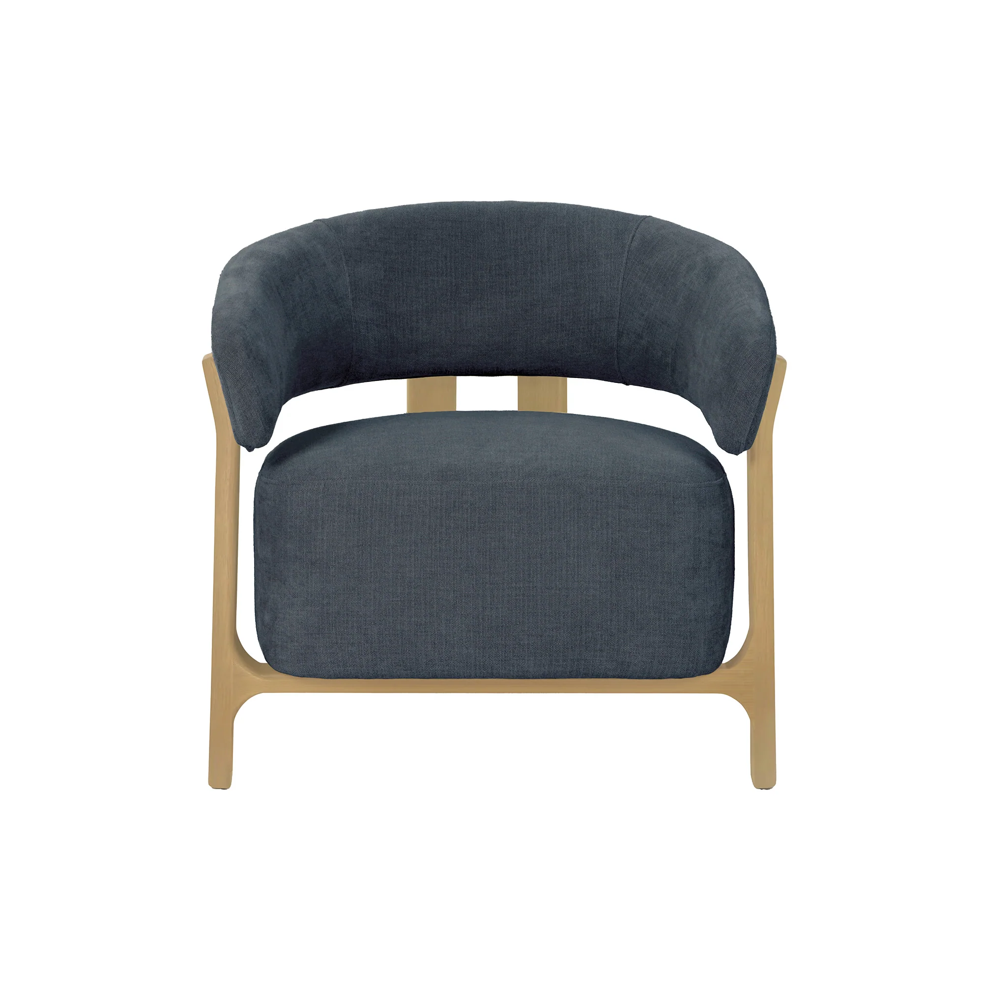 Harlow Club Chair - Spruce Grey Chenille - Image 4