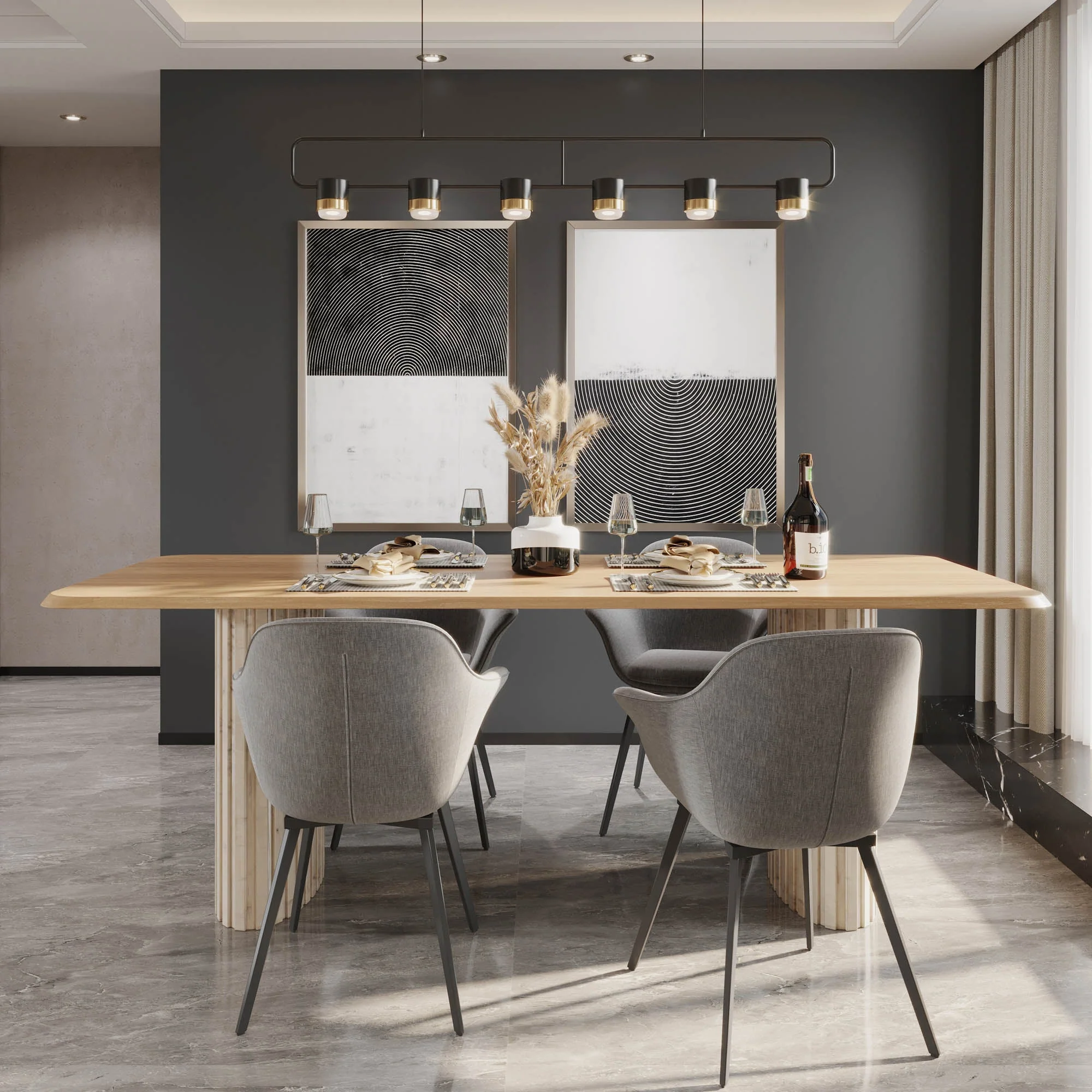 Hedron Dining Table - Image 8