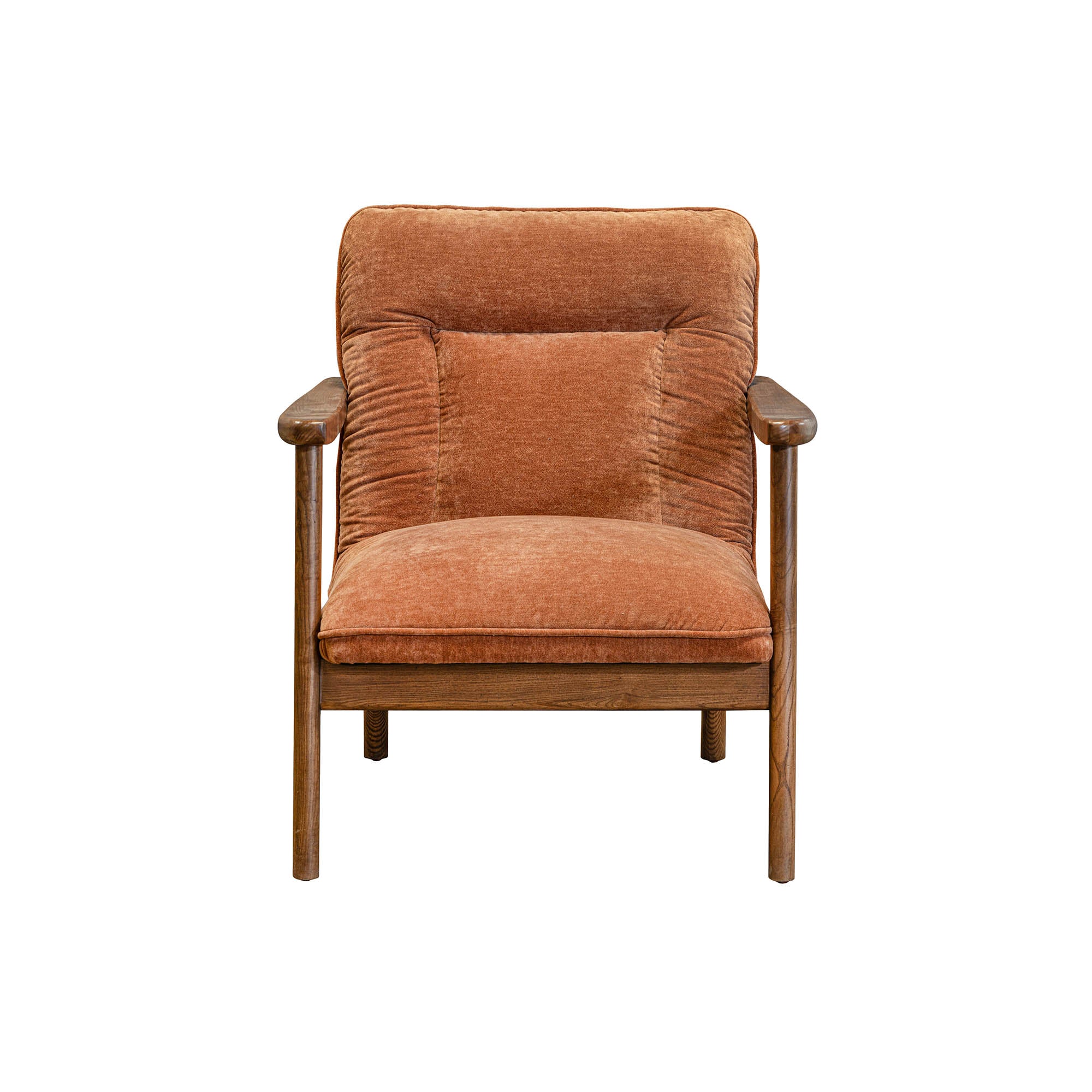 Highland Club Chair - Rust - Image 4