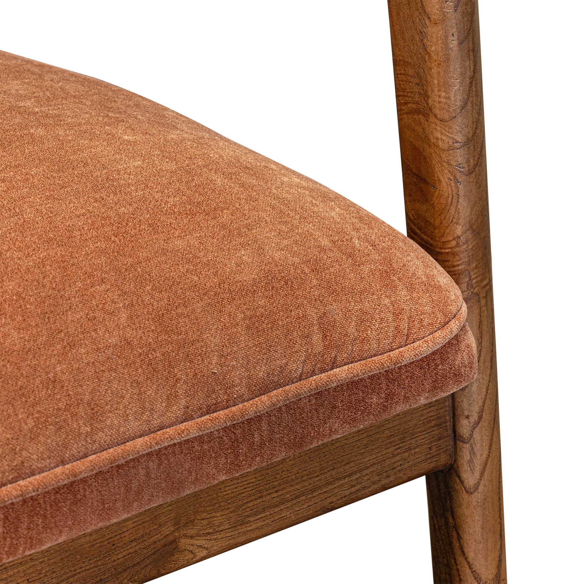 Highland Club Chair - Rust - Image 5