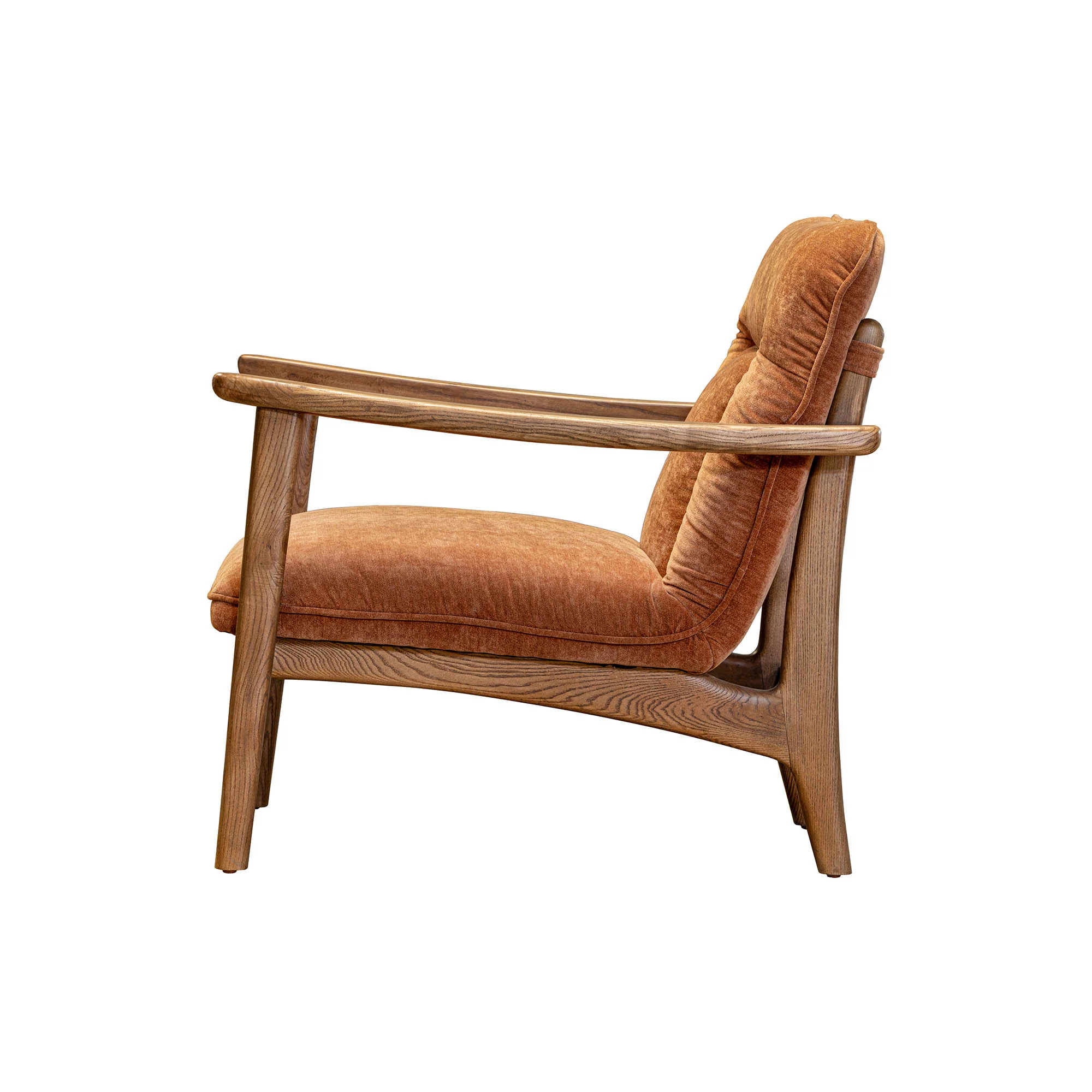 Highland Club Chair - Rust - Image 8