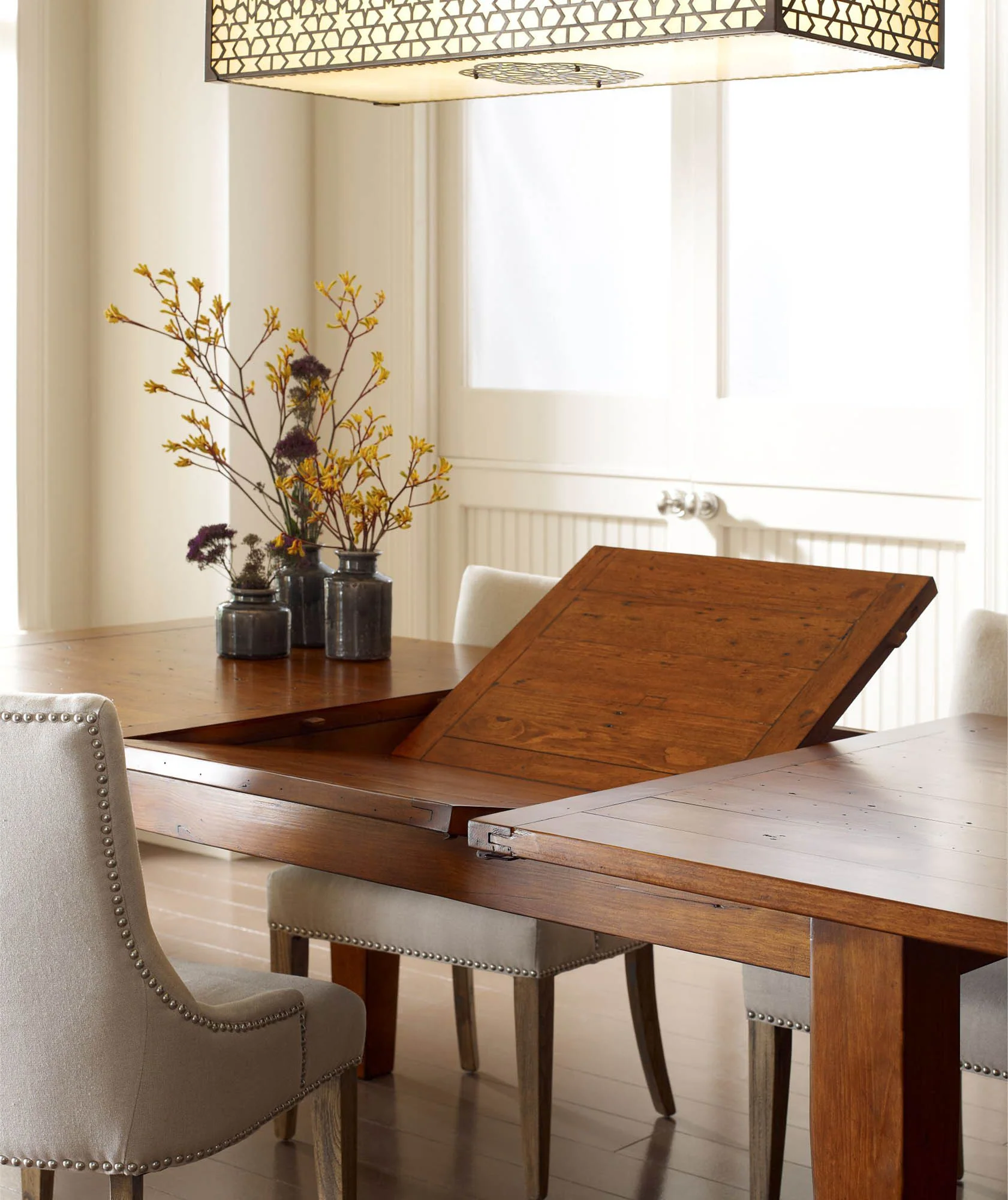 Irish Coast Large Extension Dining Table (72"/96") - African Dusk - Image 12