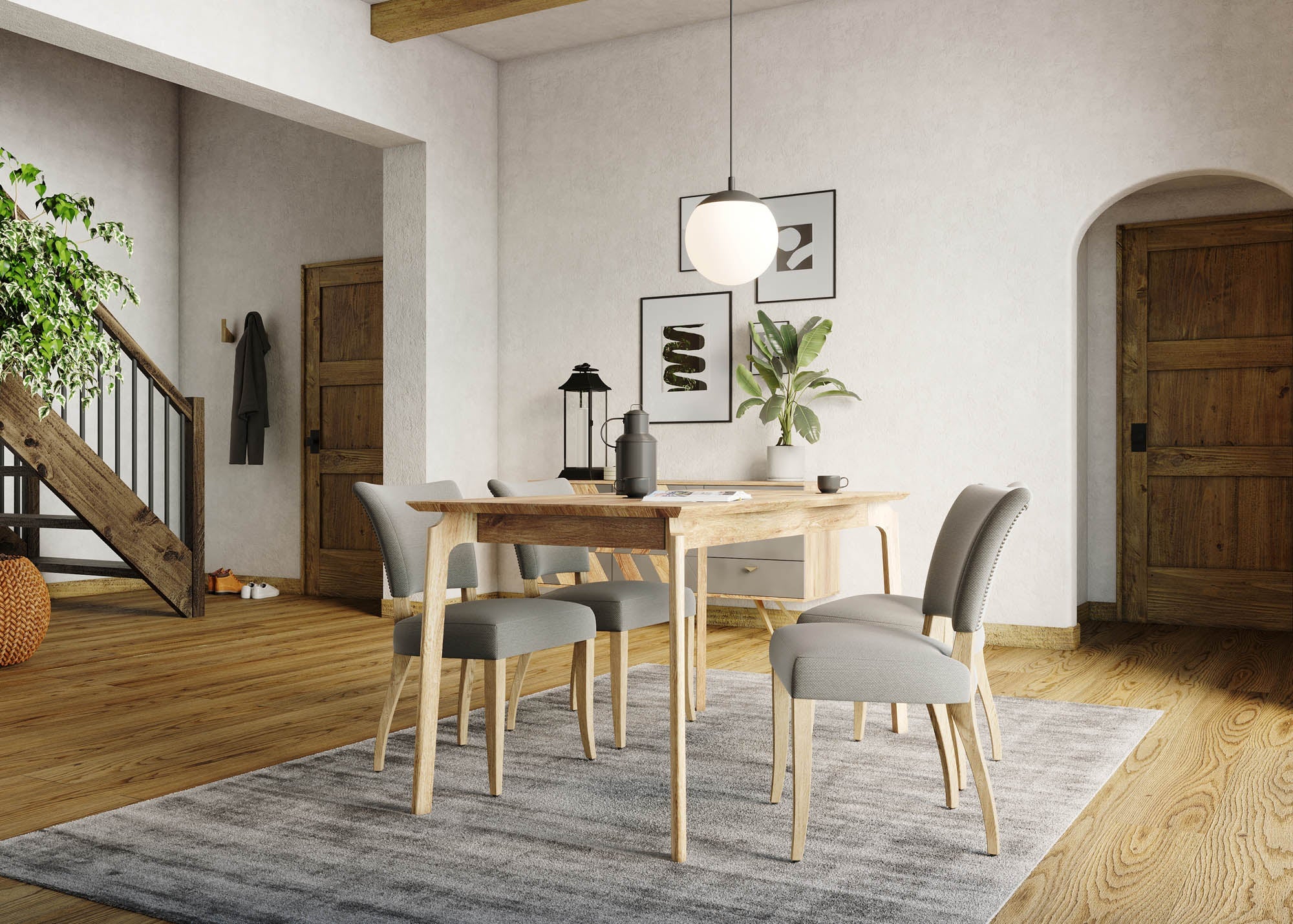 Kenzo Dining Table Large 84” – Natural - Image 9