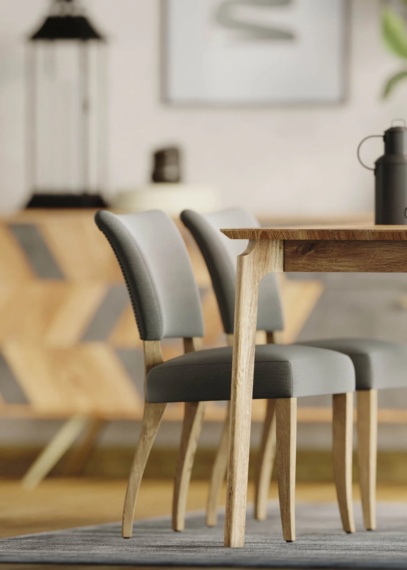 Kenzo Dining Table Small 60” – Natural - Image 4