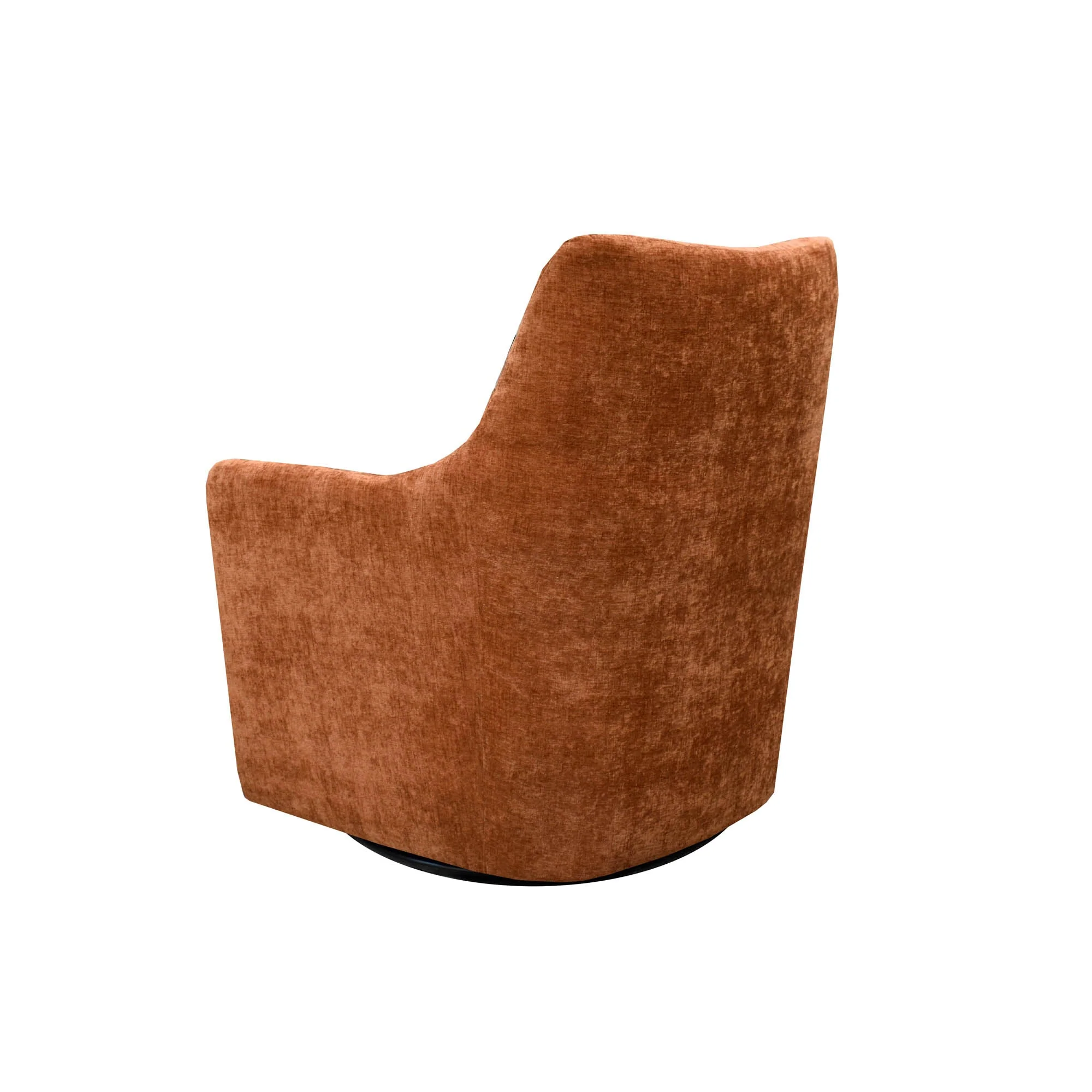 Lilith Swivel Chair - Brick Chenille - Image 5