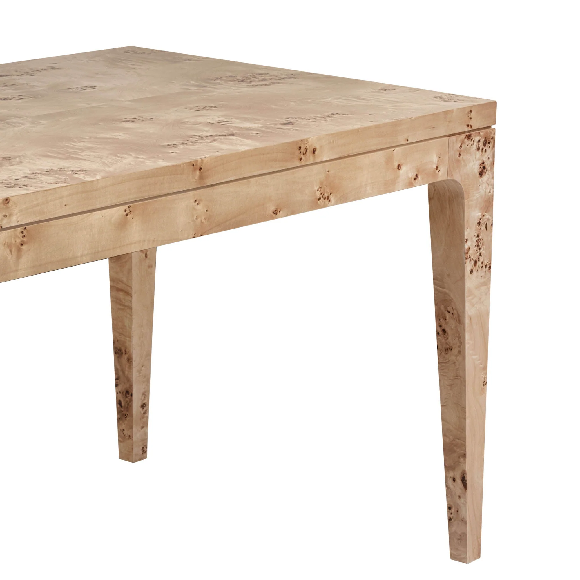 Mappa Large Dining Table - Light Burl - Image 4