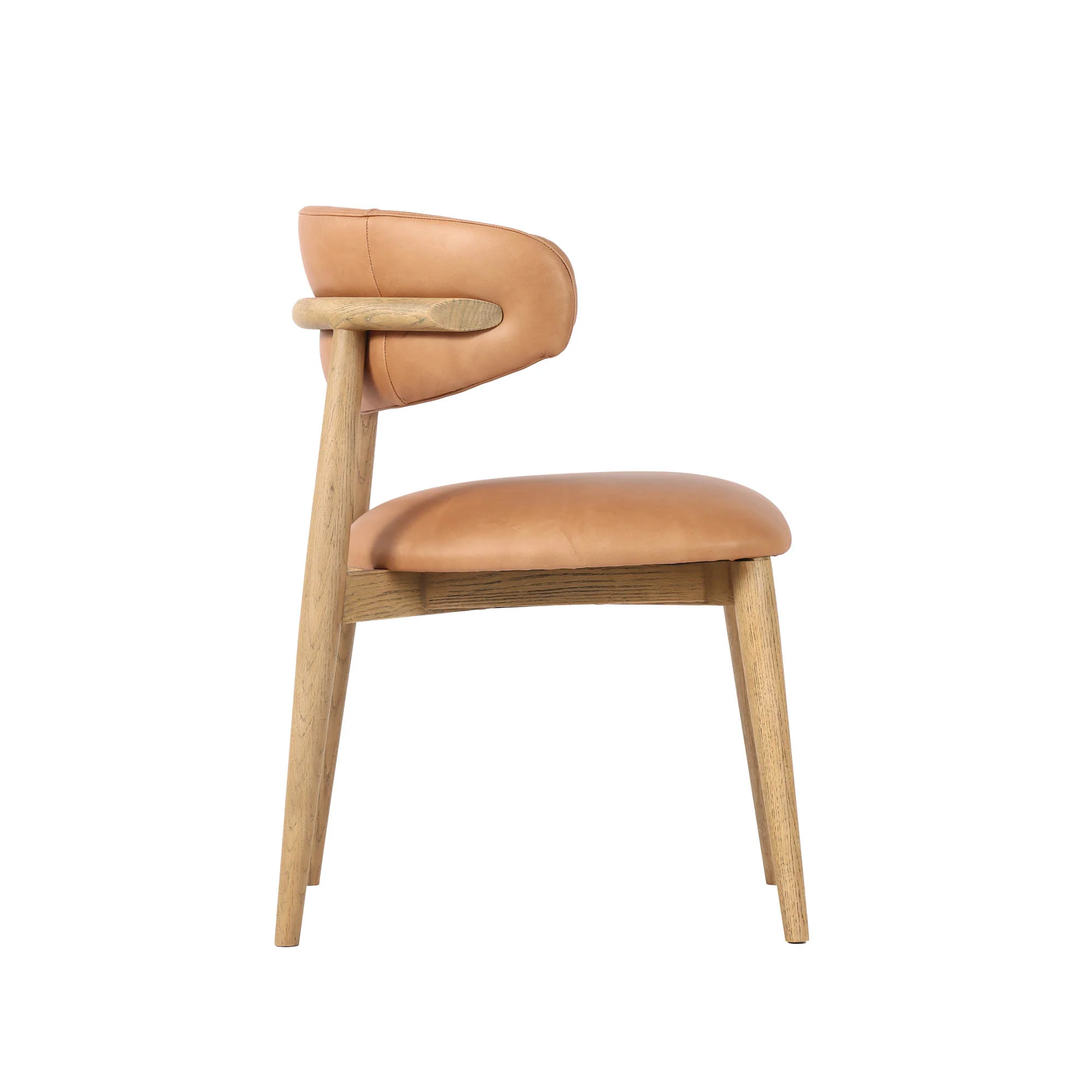 Milo Dining Chair - Hazelnut (CN) - Image 5