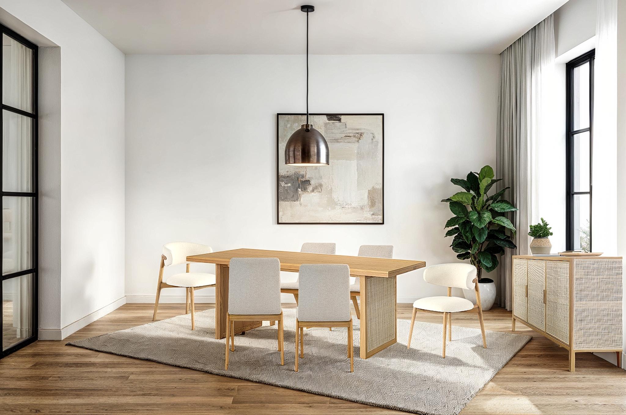 Milo Dining Chair - Savile Flax (TH) - Image 12