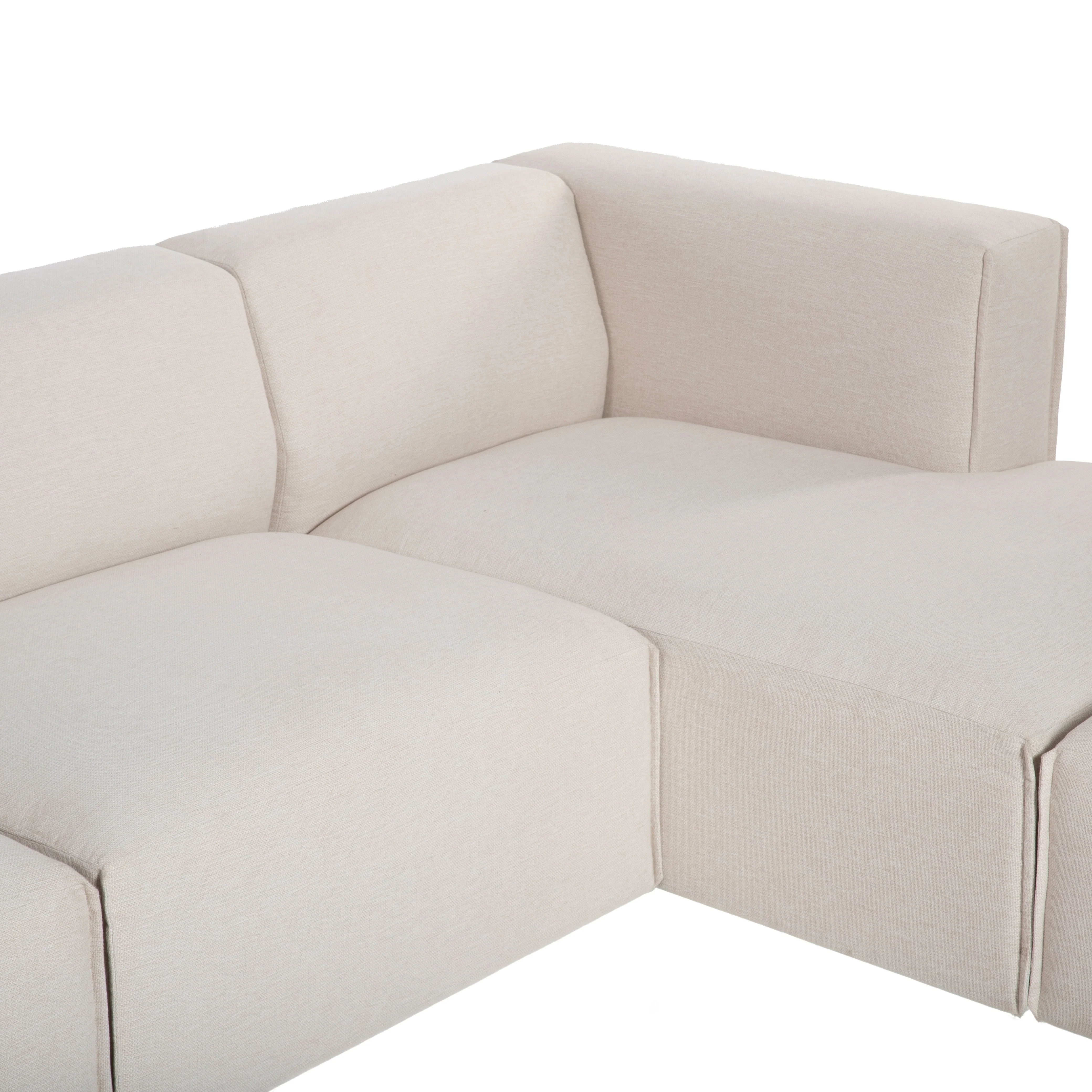 Premium Left Modular Sectional w/ Ottoman - Image 7
