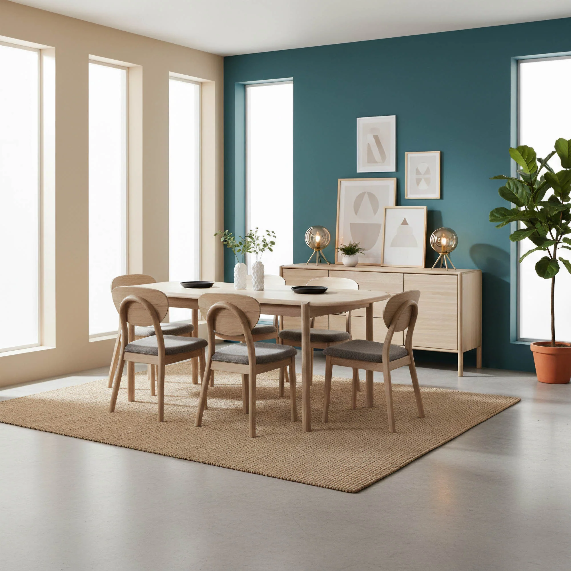 Runway Sideboard - Light Oak - Image 16