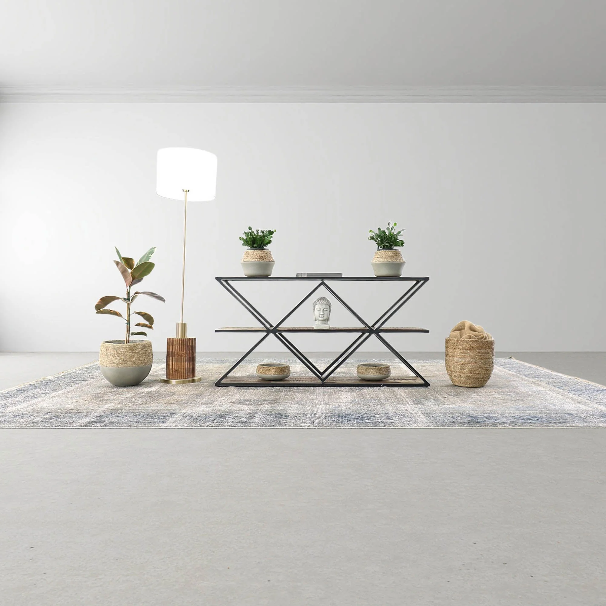 Skye Contemporary Standing Lamp - Image 4